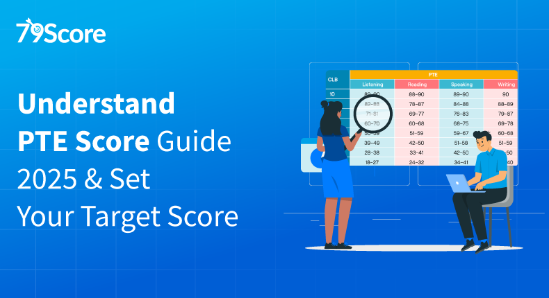 PTE Score Chart 2025